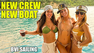 New Crew, New Catamaran… and a Wild First Day in the BVI!