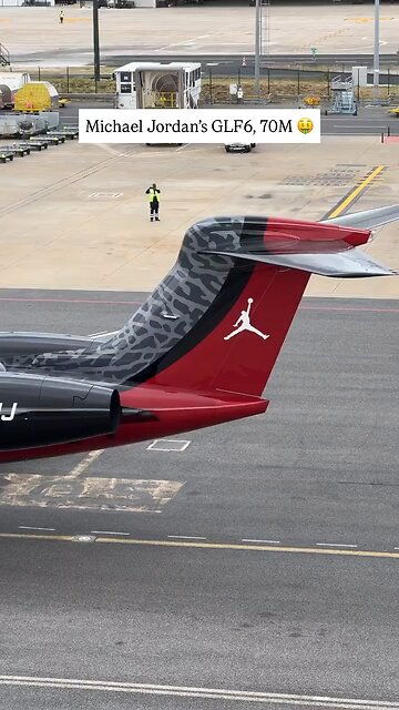 Micheal Jordan’s brand new private jet