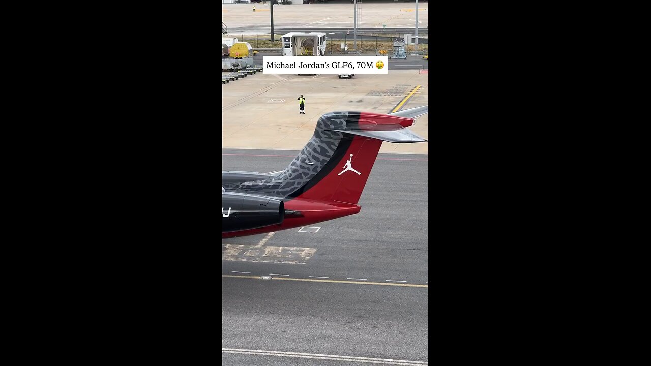 Micheal Jordan’s brand new private jet