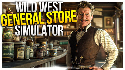 ANOTHER Supermarket Sim But In the WILD WEST?! // Wild West General Store Simulator