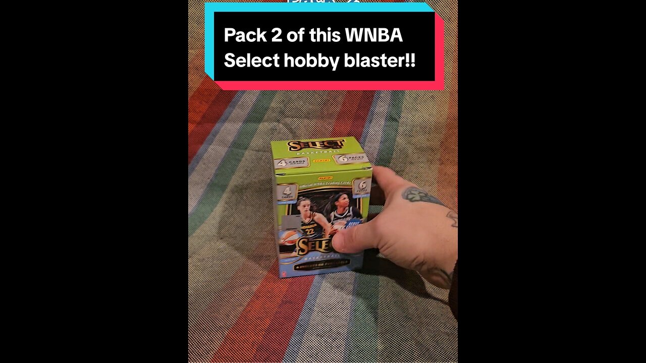 Pack 2 of this WNBA Select hobby blaster