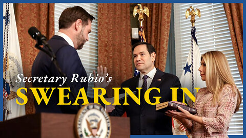 Secretary Rubio Remarks at His Swearing-In