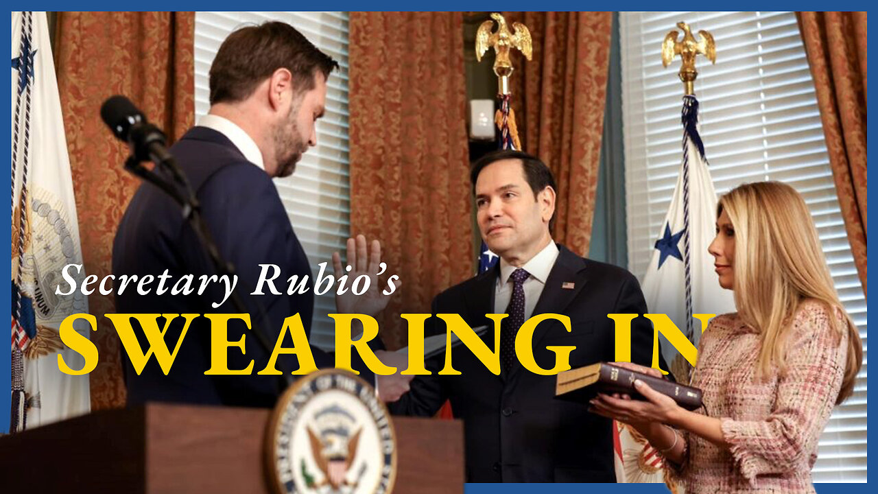 Secretary Rubio Remarks at His Swearing-In