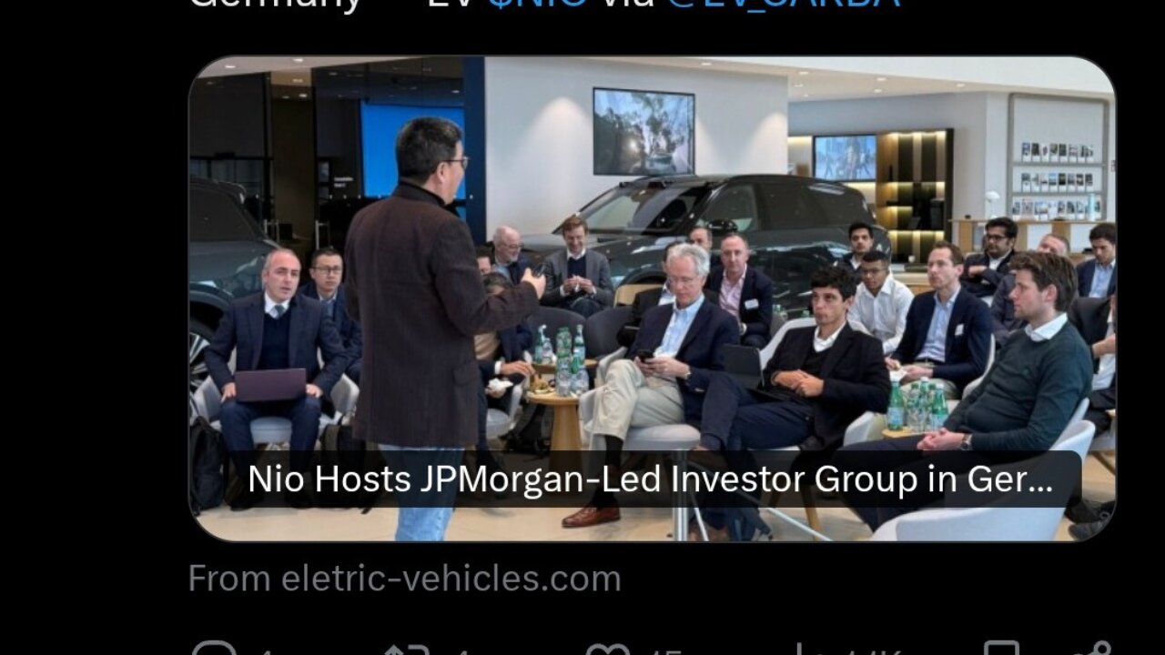 Nio 40.1% Year Over Year With Strong Delivery Numbers