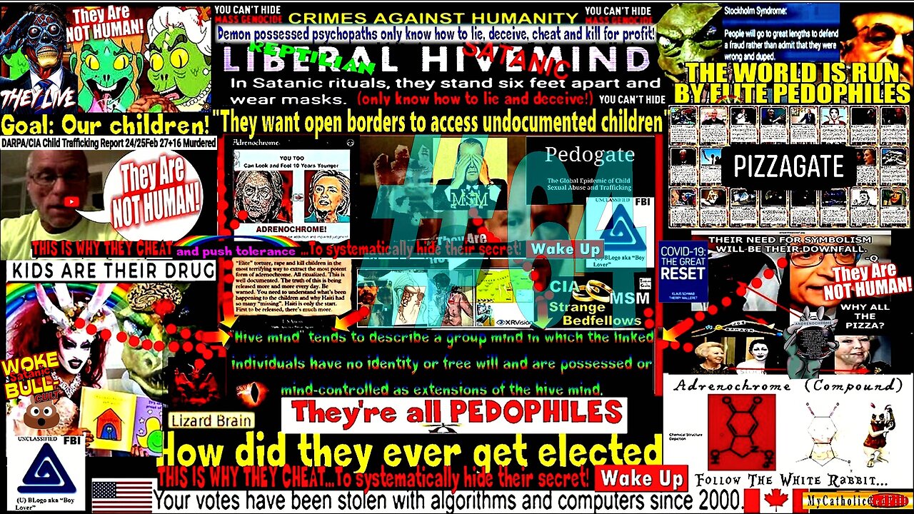 #64 – Tory Smith - DARPA/CIA Child Trafficking Report 24/25Feb 27+16 Murdered (compilation)