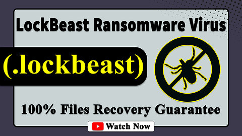 || SOLVED ✅🔘|| LockBeast (.lockbeast) ransomware virus - removal and decryption