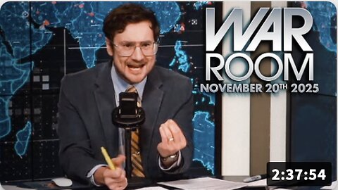 11 20 25 WAR ROOM WH Press Sec. Goes NUCLEAR On Dems Urging US Military to DEFY Trump