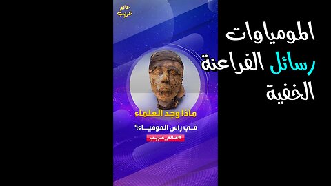 أسرار المومياوات: ماذا تخفي رسائل الفراعنة؟ ️