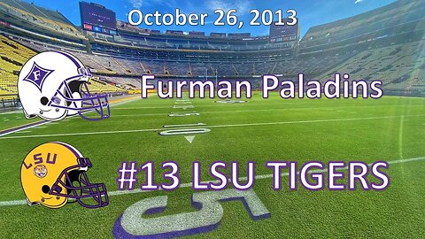 10/26/13 - Furman vs #13 LSU