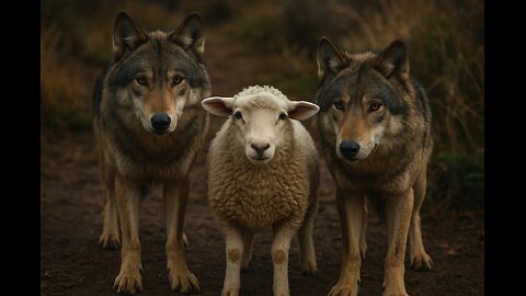 Two Wolves And A Lamb – Scott Hensler