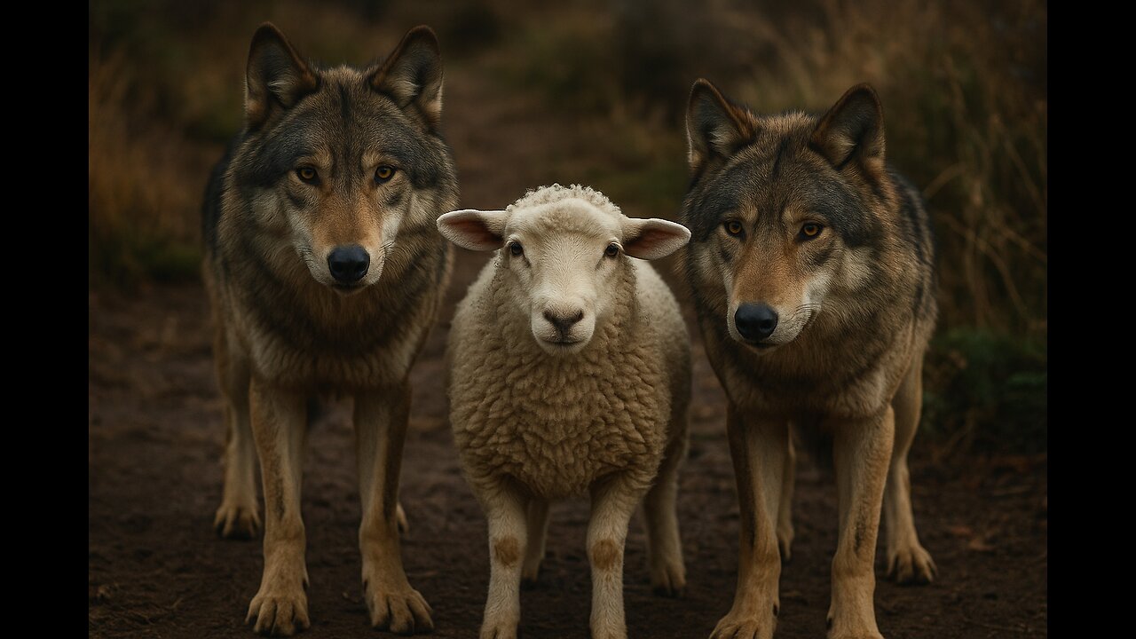 Two Wolves And A Lamb – Scott Hensler