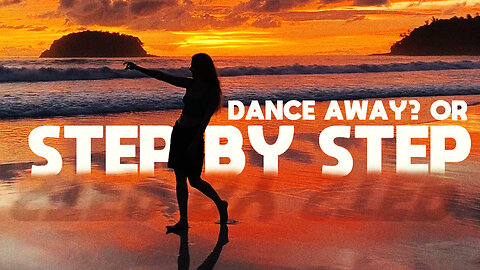 Walking into Peace | Slow Tribal Rhythms & Sunset Beach Vibes 🎶✨