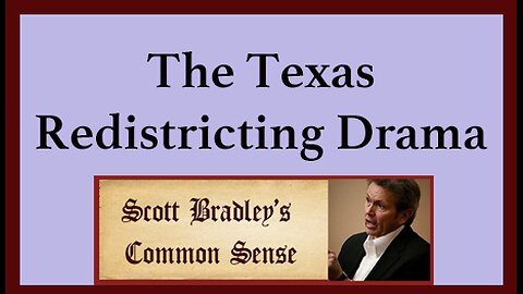The Texas Redistricting Drama