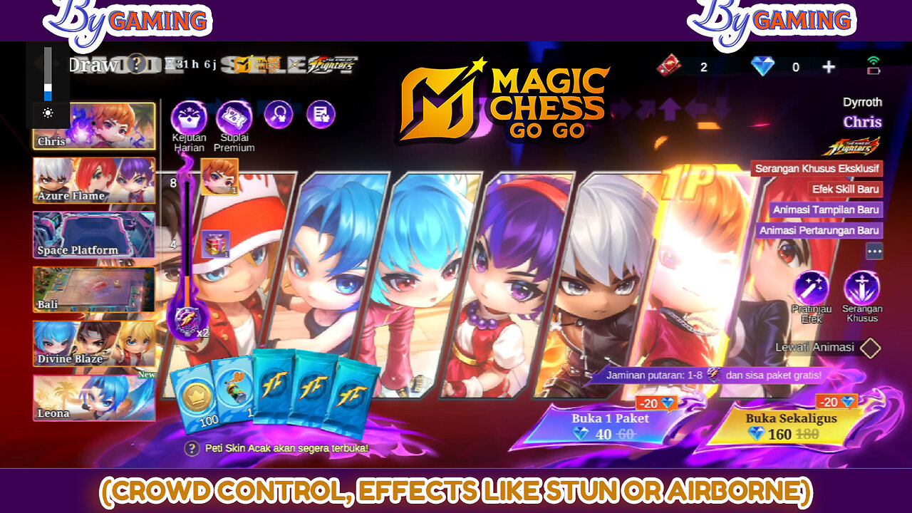 Crowd Control, Effects like Stun or Airborne