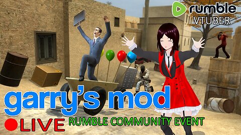 (VTUBER) - GMOD Trouble in Terrorist Town & Prop Hunt Rumble Community Night - RUMBLE