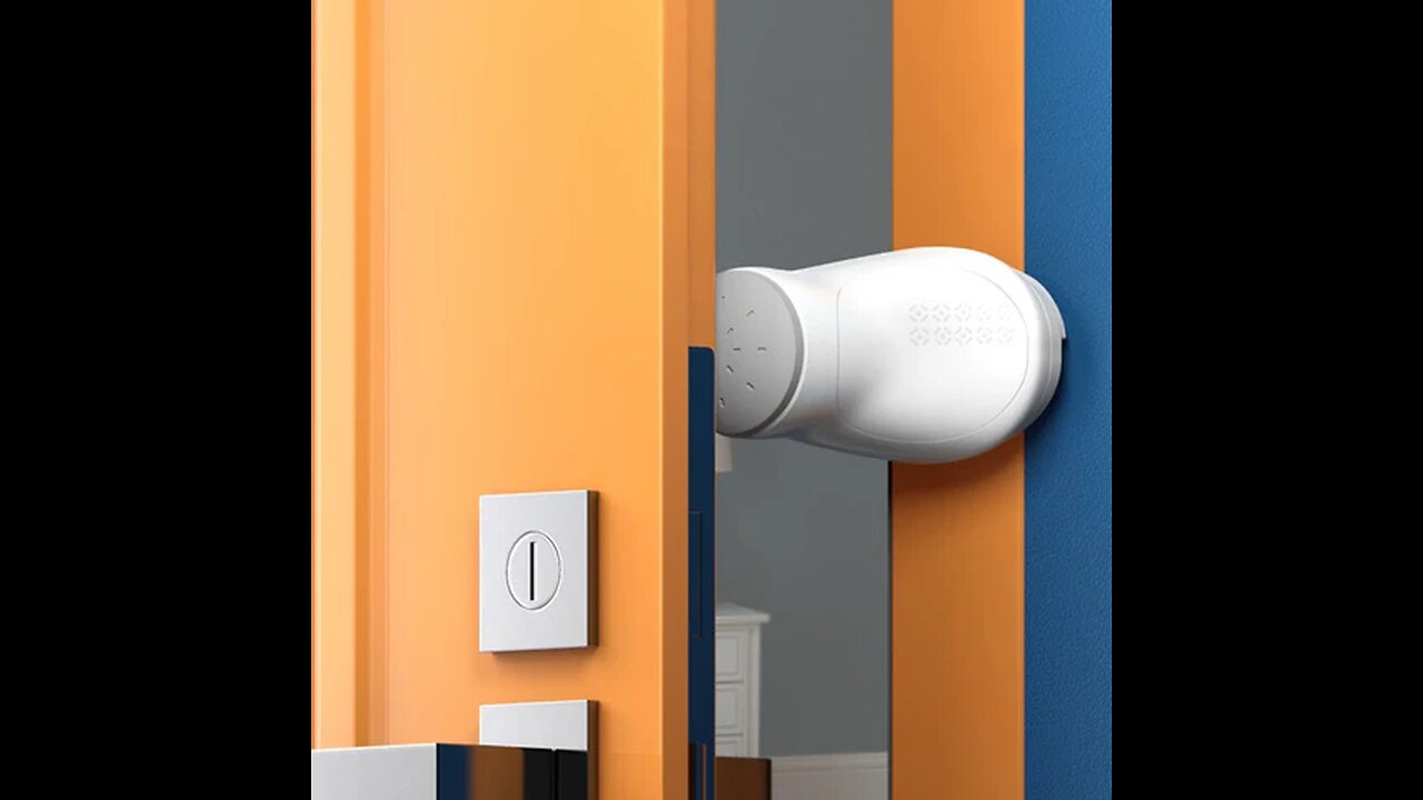 Anti-Pinch, Anti-Reverse Lock, Silent Rotating Door Stopper