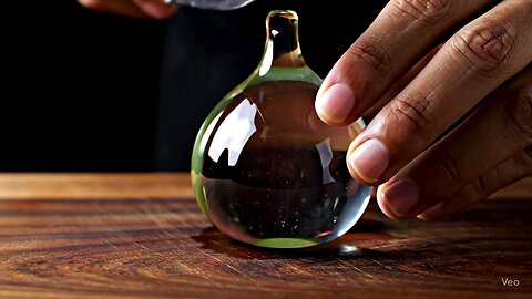 Knife Meets Glass Fig — Perfect Slice! 🥬✨ | ASMR Perfection