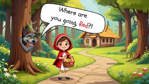 Little Red Riding Hood 🔴🦊🌲 | Bedtime Stories for Kids | English Fairy Tales | Read aloud