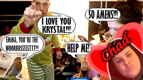 Squaking Robin, Carly is ridiculous, Austin Tamargo & Krystal/Baby Leslie