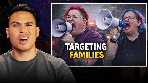 This Protester Wanted to Hurt Our Kids!