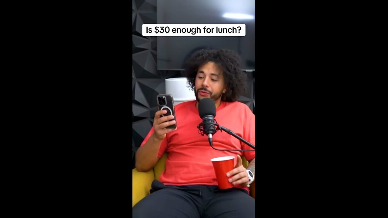 How much does your lunch cost?