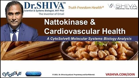 Dr.SHIVA™: Nattokinase on Heart Health @CytoSolve® Systems Analysis(5/21)