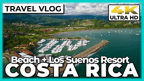 🏖️ Tour Playa Herradura, Costa Rica & Drone Footage of Los Suenos Resort #travelvlog