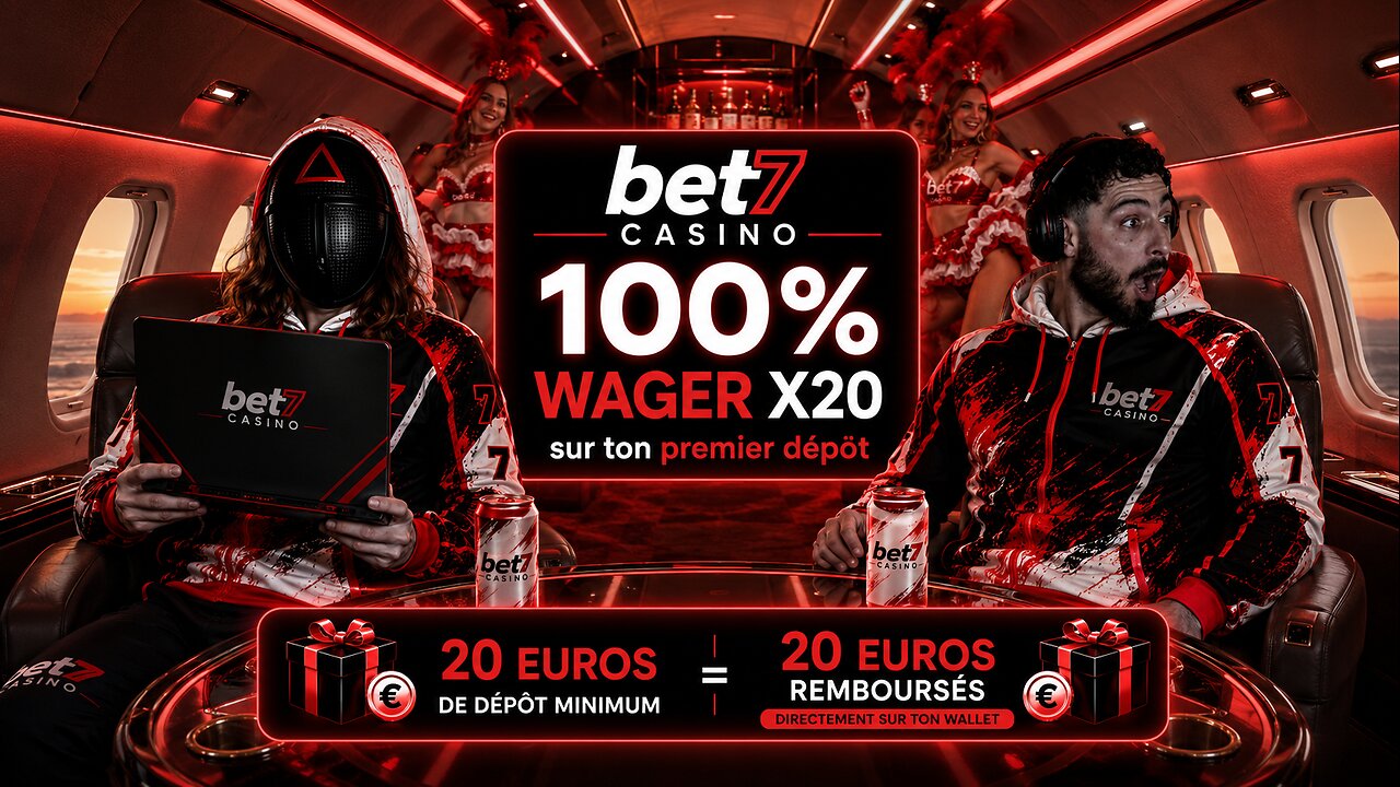 💥WAGER RACE EN COURS 💥🎁 Bet7 DÉPÔT REMBOURSÉ(20€ MINI)🎁 ROUE VIEWERS !diamond !bet7