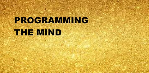 PROGRAMMING THE MIND - I AM VERY RICH SUPERSINGER :)