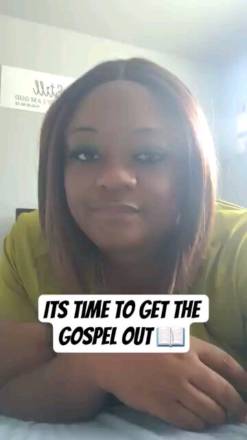 Its time to get the Gospel out 📖