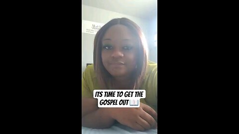 Its time to get the Gospel out 📖
