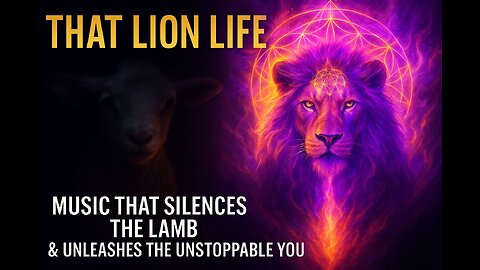 That Lion Life | 432 Hz | Music that silences the lamb and unleashes the unstoppable You!