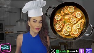 LIVE STREAM: Cooking Chicken Francese with Bre