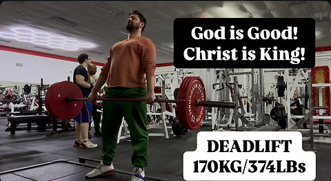 Deadlift 170KG/374LBs