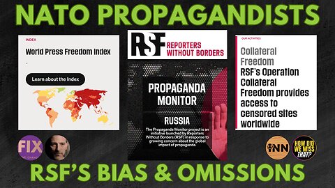 RSF-Reporters Without Borders is a NATO Tool Under the Guise of Press Freedom | @GetIndieNews