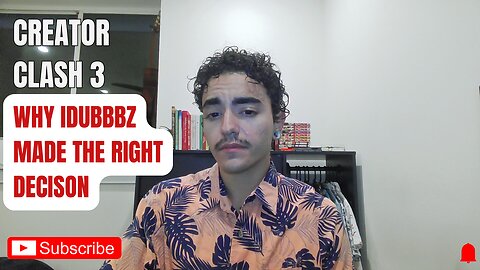 Idubbbz leaving Creator Clash was the right thing to do