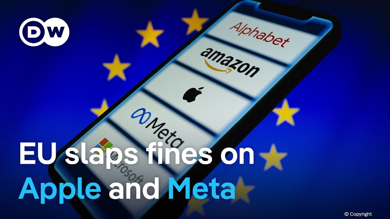 Are EU fines on tech giants for antitrust violations a mere slap on the wrist? | DW News