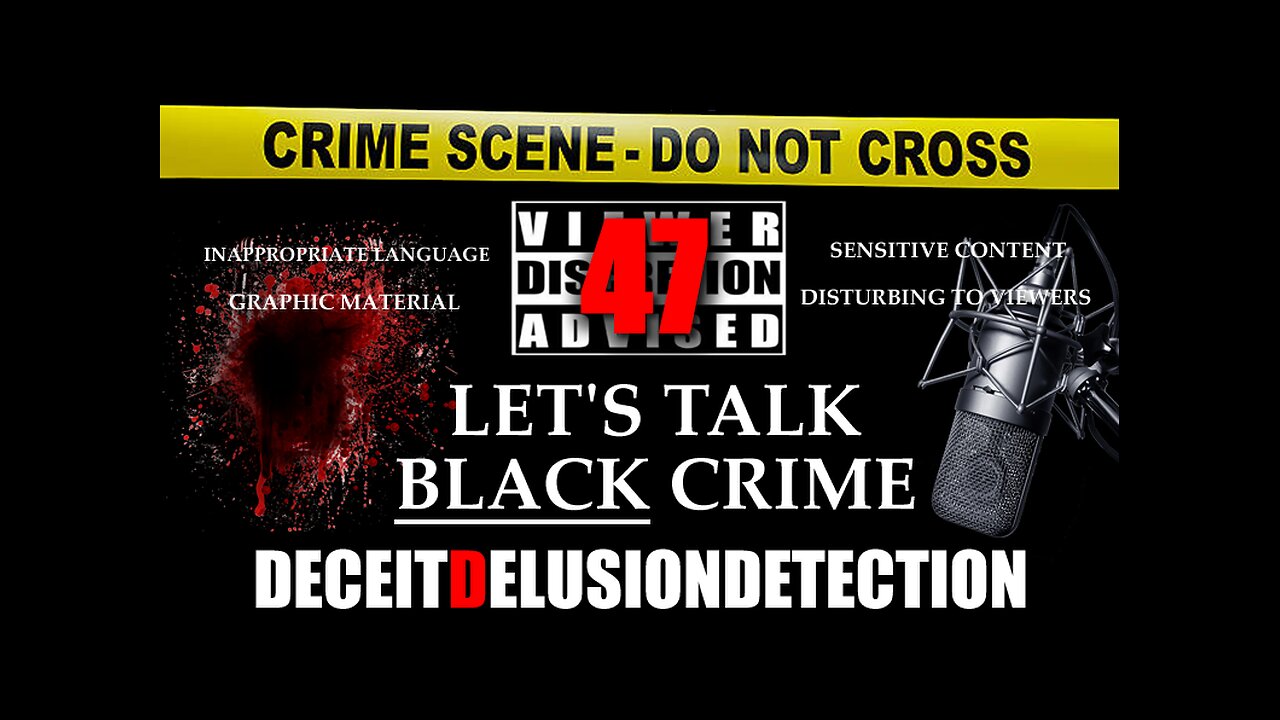 PART 1 ONLY *LIVE ON RUMBLE/X 4/26/25 10PM EDT* (EP47) LET'S TALK BLACK CRIME WITH TRIPLE D