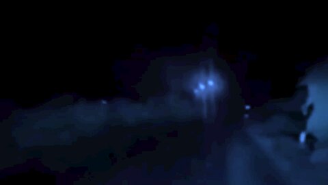 UFO Moves over the Road
