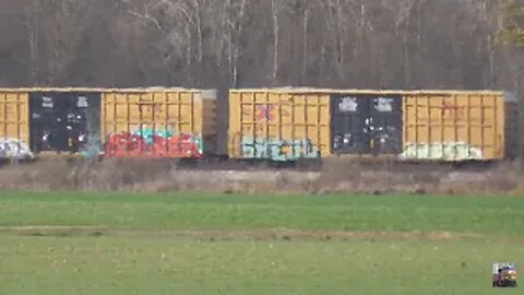 CSX and Wheeling & Lake Erie Trains from Sterling, Ohio November 9, 2024 Part 2