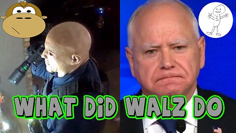Gunman Claims Tim Walz Hired Him - Monkey in the Morning