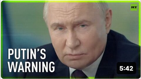 "Countries Participating in Conflict May Prompt Similar Reaction from Us, Says Putin"