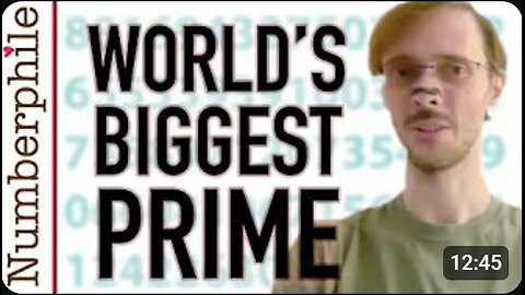 🔍 The Man Who Found the World’s Largest Prime Number | Numberphile Exclusive