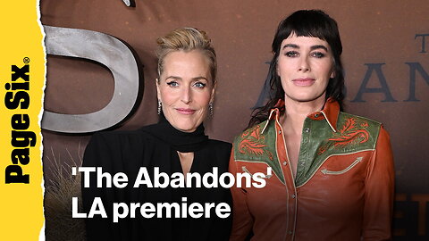 Lena Headey, Gillian Anderson and more attend 'The Abandons' Los Angeles premiere