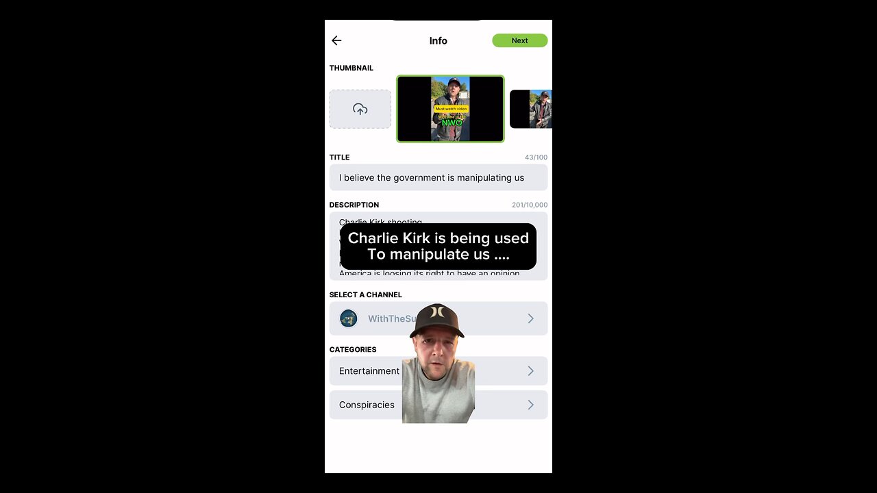 Why is this Charlie Kirk event being used to manipulate people ?