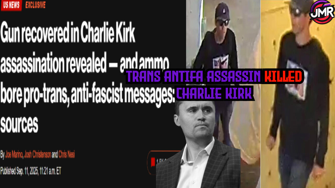 Charlie Kirk ASSASSIN photo REVEALED, Shooter was pro Trans and anti fascist
