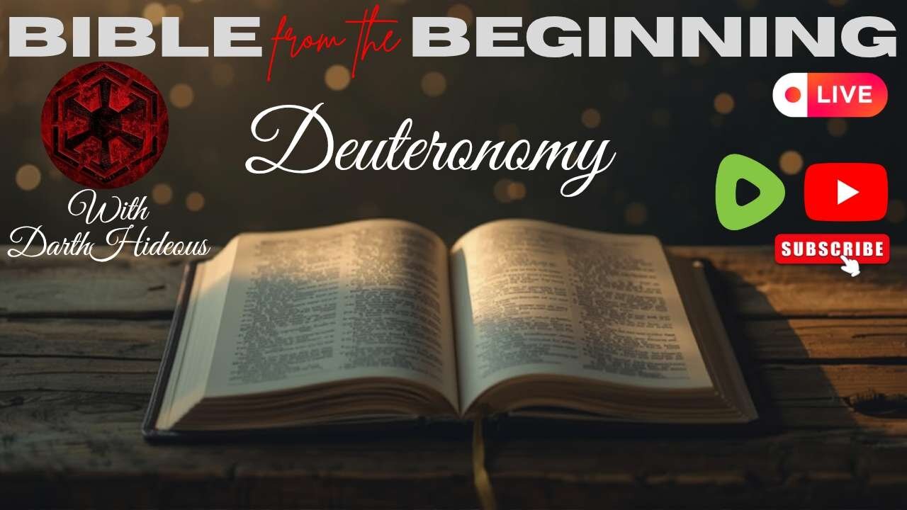 Bible From The Beginning - Deuteronomy (27-34) - w/ DarthHideous.