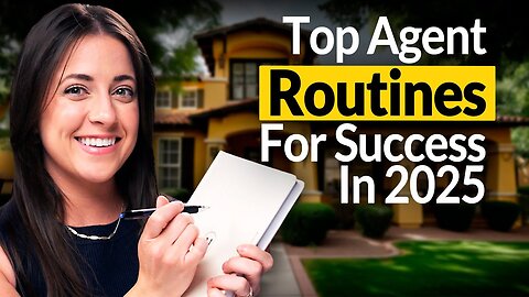 Schedules and Routines of Successful Real Estate Agents