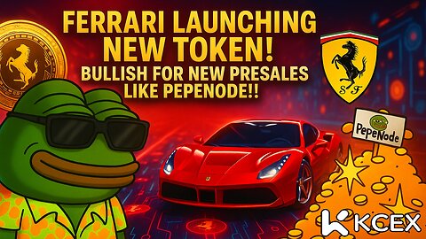 New Ferrari Crypto Token Launch Will Pump All Presale Launches?? Bullish for PepeNode and Hyper 🚀