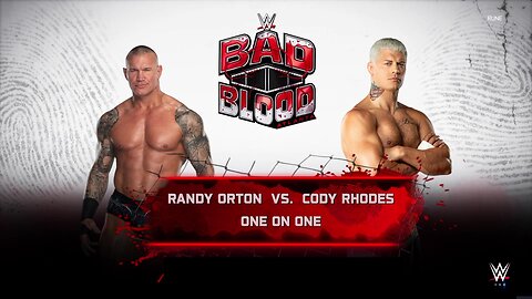 WWE 2k25 Randy Orton vs Cody Rhodes